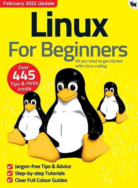 Linux For Beginners – February 2022 Cover