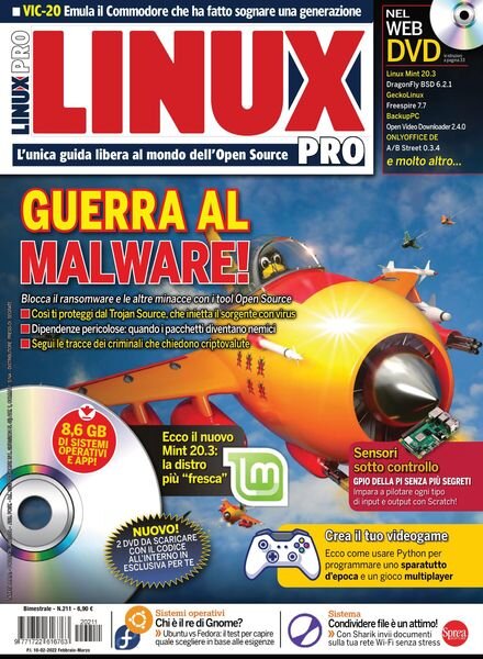 Linux Pro – febbraio 2022 Cover