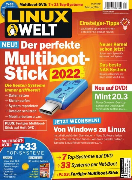 Linux Welt – Februar 2022 Cover