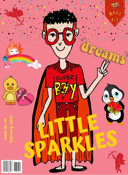 Little Sparkles Kids Magazine (Ages 4-7) – February 2022 Cover
