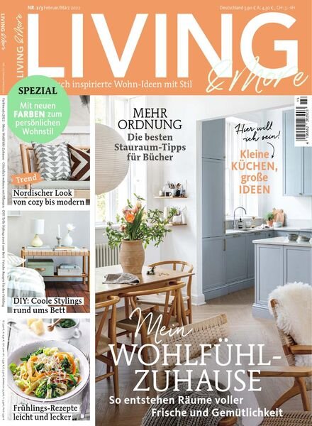 Living & More – Februar 2022 Cover