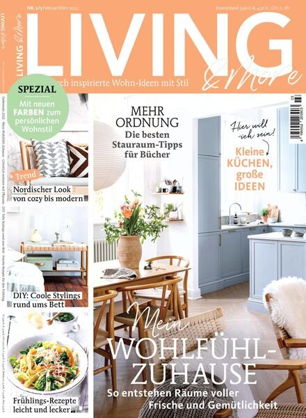 Living & More – Marz 2022 Cover