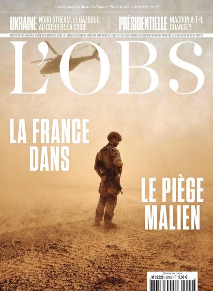 L’Obs – 10 Fevrier 2022 Cover
