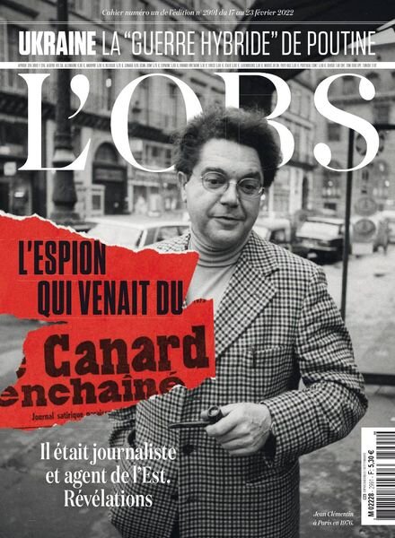 L’Obs – 17 Fevrier 2022 Cover