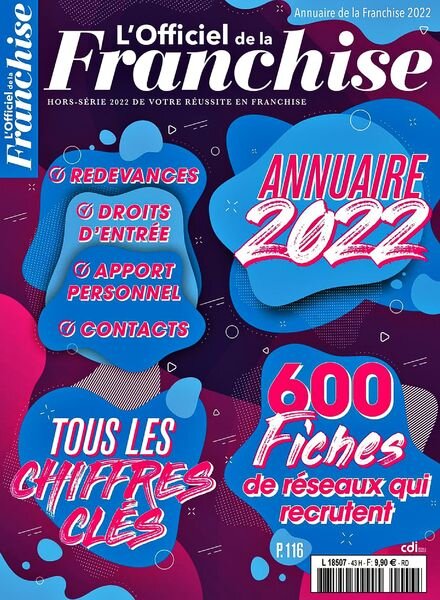 L’Officiel de la Franchise – Hors-Serie – Annuaire de la Franchise 2022 Cover
