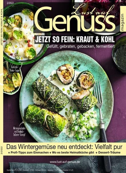 Lust auf Genuss – Februar 2022 Cover