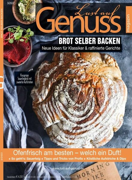 Lust auf Genuss – Marz 2022 Cover