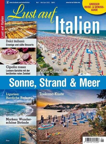 Lust auf Italien – Februar 2022 Cover
