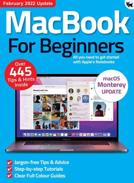 MacBook For Beginners – February 2022 Cover