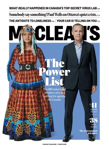 Maclean’s – March 2022 Cover