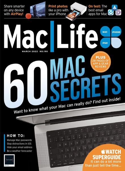 MacLife UK – March 2022 Cover