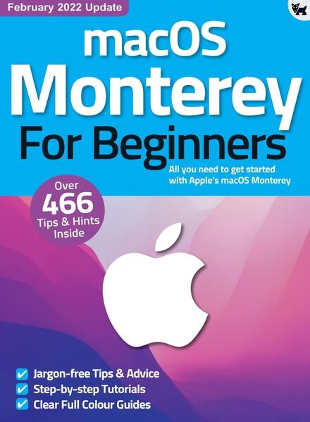 macOS Monterey For Beginners – February 2022 Cover