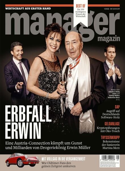 Manager Magazin – Januar 2022 Cover