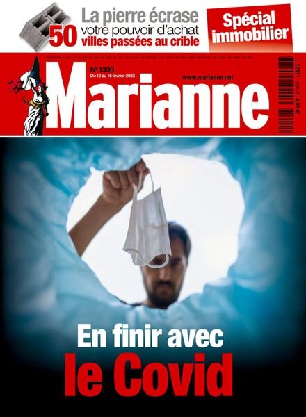 Marianne – 10 Fevrier 2022 Cover
