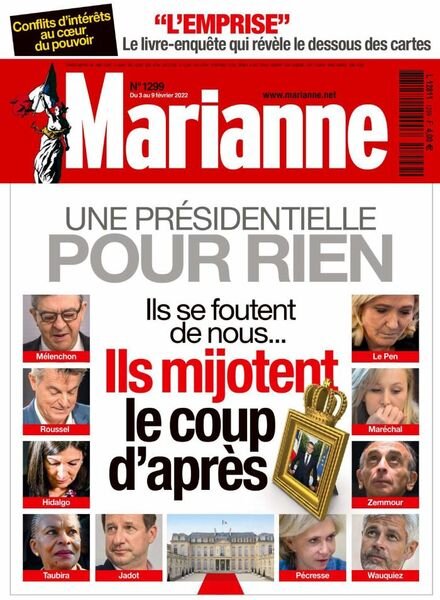 Marianne – 3 Fevrier 2022 Cover