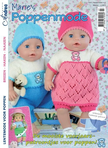 Marie’s Poppenmode Dutch Edition – februari 2022 Cover