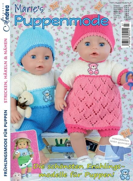Marie’s Puppenmode – Februar 2022 Cover