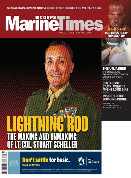 Marine Corps Times – February 2022 Cover