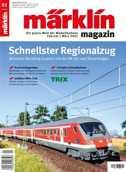 marklin magazin – Februar 2022 Cover