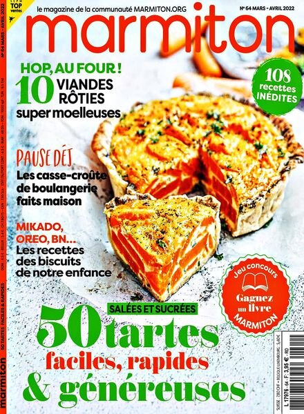 Marmiton – Mars-Avril 2022 Cover