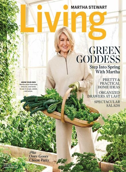 Martha Stewart Living – March 2022 Cover