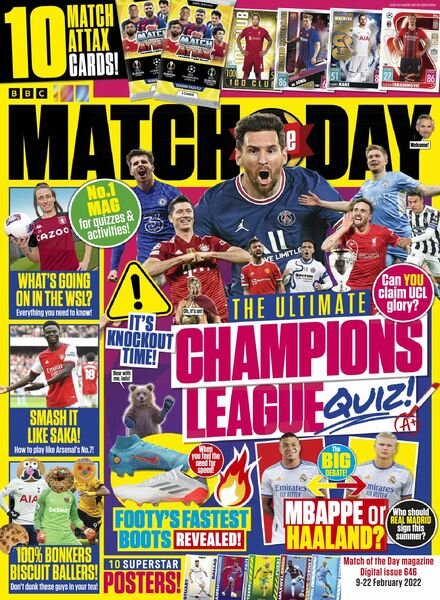Match of the Day – 09 February 2022 Cover
