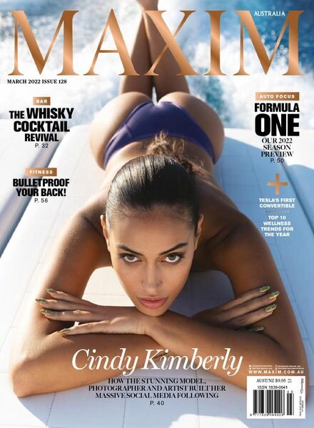 Maxim Australia – March 2022 Cover