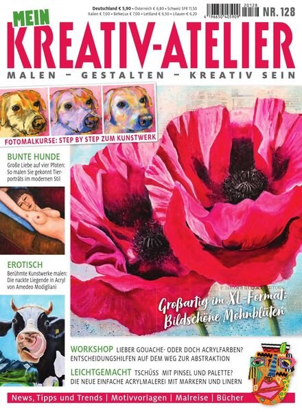 Mein Kreativ-Atelier – Nr 128 2022 Cover