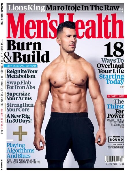 Men’s Health UK – March 2022 Cover