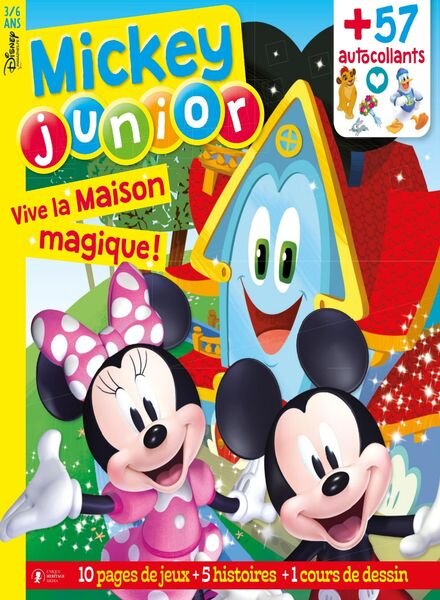 Mickey Junior – Fevrier 2022 Cover