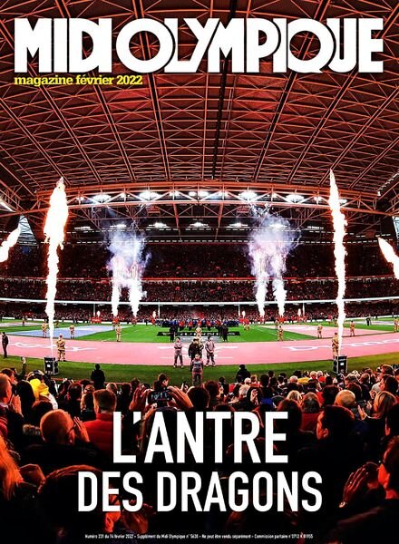 Midi Olympique Magazine – Fevrier 2022 Cover