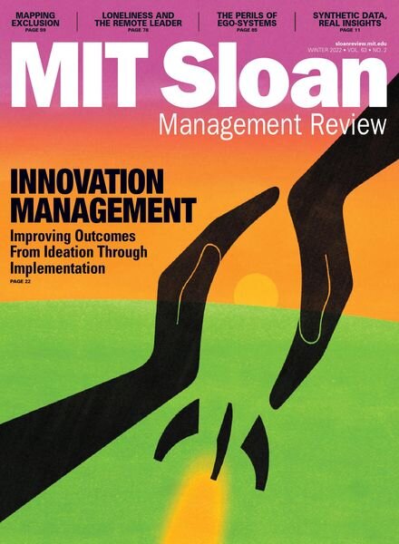 MIT Sloan Management Review – December 2021 Cover