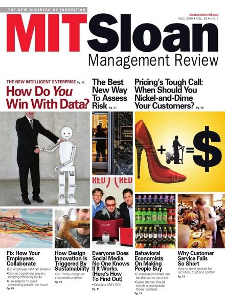 MIT Sloan Management Review – Fall 2010 Cover