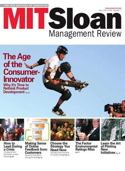 MIT Sloan Management Review – Fall 2011 Cover