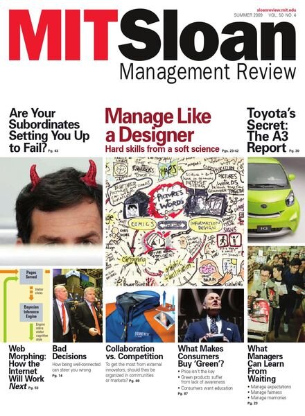 MIT Sloan Management Review – Summer 2009 Cover