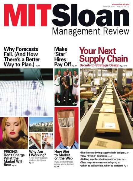 MIT Sloan Management Review – Winter 2010 Cover