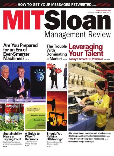 MIT Sloan Management Review – Winter 2012 Cover