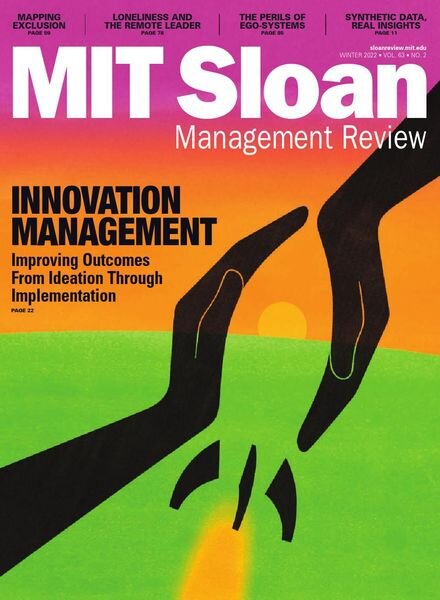 MIT Sloan Management Review – Winter 2022 Cover