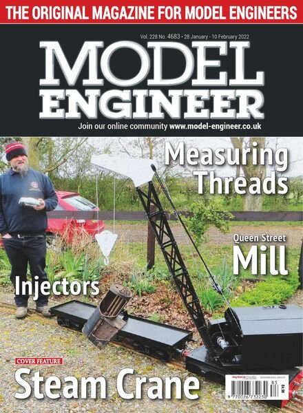 Model Engineer – Issue 4683 – 28 January 2022 Cover