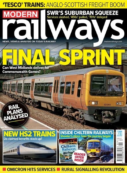 Modern Railways – February 2022 Cover