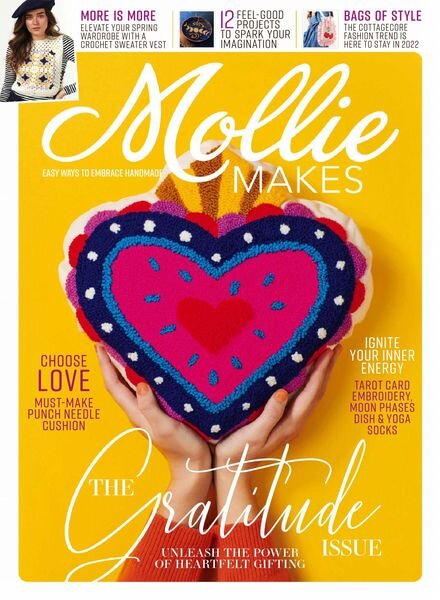 Mollie Makes – February 2022 Cover