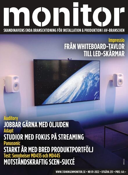 Monitor – februari 2022 Cover