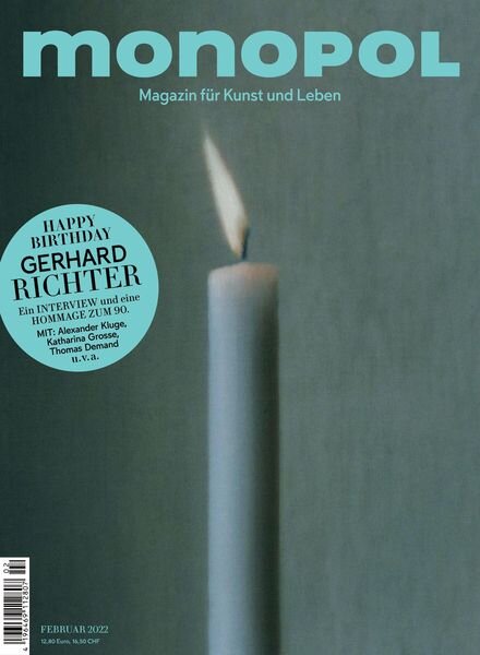 Monopol – 03 Februar 2022 Cover