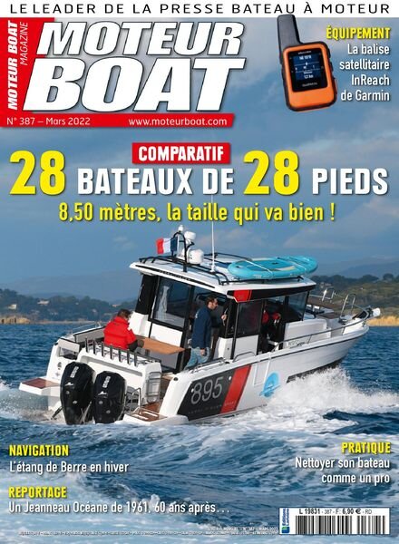 Moteur Boat – mars 2022 Cover