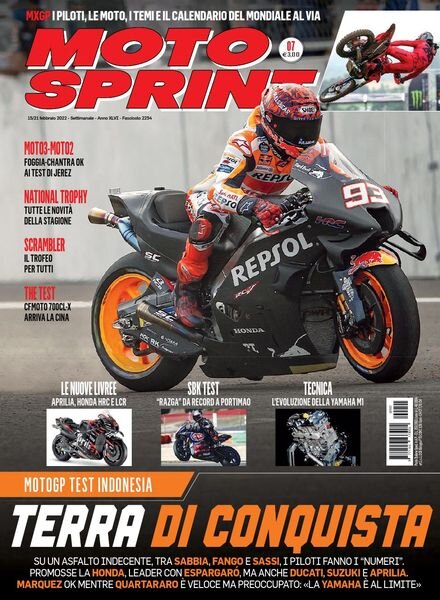 Moto Sprint – 15 Febbraio 2022 Cover