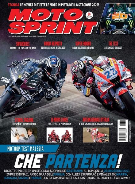 Moto Sprint – Febbraio 2022 Cover