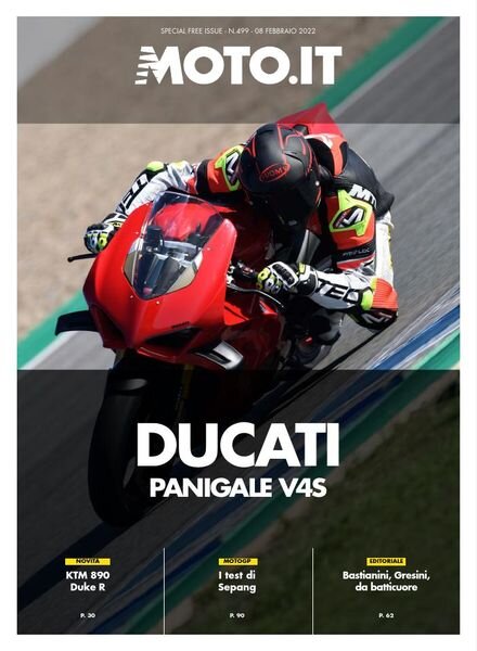Moto.it Magazine – 8 Febbraio 2022 Cover