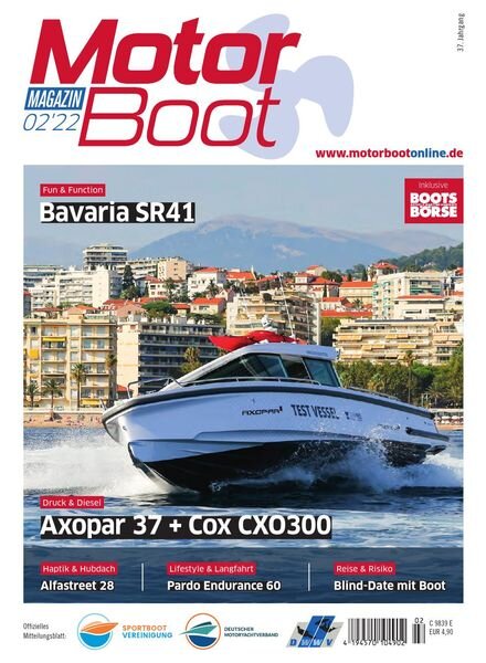 Motorboot Magazin – Februar 2022 Cover