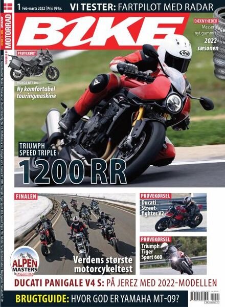 Motorrad Denmark – februar 2022 Cover