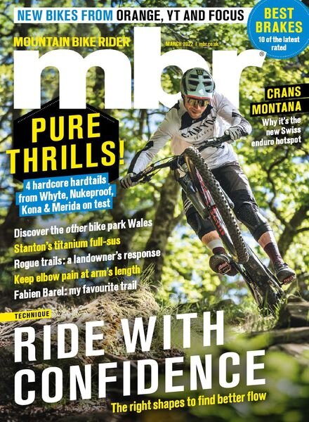 Mountain Bike Rider – March 2022 Cover